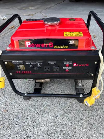 Power G 1200 Watt Gas Generator, View more