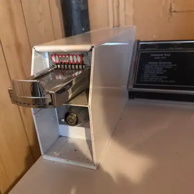 Selling a vintage coin-operated washer and dryer set from the 1970s. Both machines are in working co...