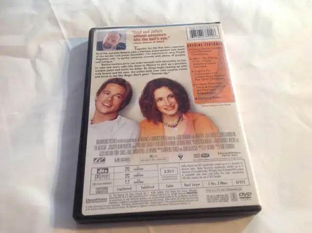 The Mexican DVD Brad Pitt Julia Roberts63694127298563121