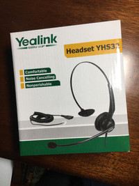 Yealink Headset with noise-canceling YEA-YHS32 by Yealink