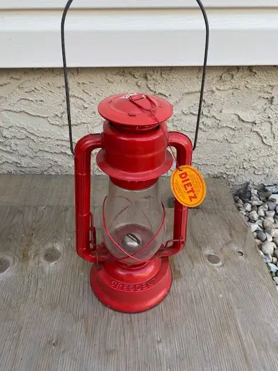 Vintage Dietz Crescent WFS No. 129 Kerosene Lantern, Voir plus