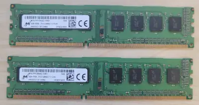 RAM memory / mémoire - Micron 4GB DDR3 1Rx8 PC3-12800U, View more