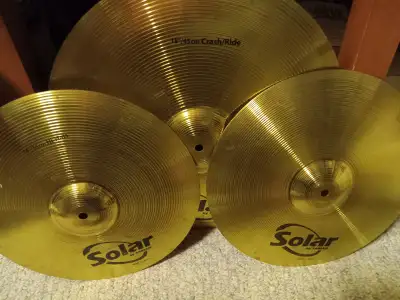 cymbals by Sabian Solar, View more
