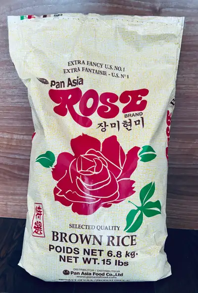 FREE bag of uncooked brown rice for birds, View more
