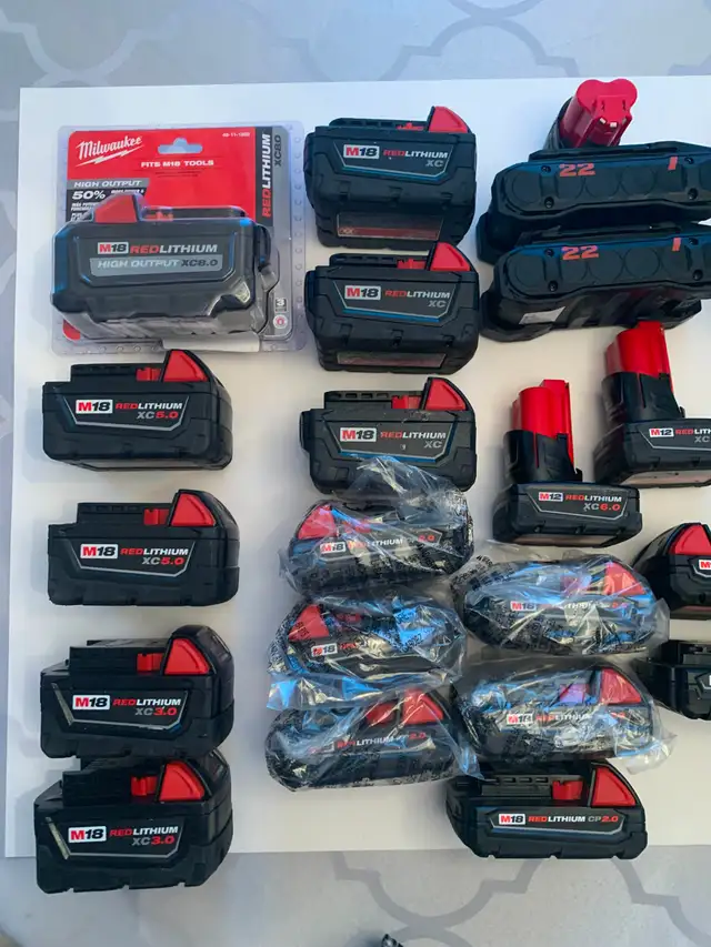 new M18 and M12 Batteries and Chargers in Power Tools in Barrie - Image 2