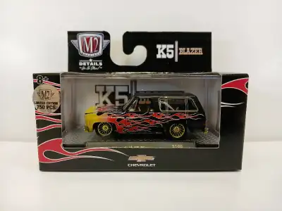 M2 CHASE Limited to 750 pcs 1973 Chevrolet K5 Blazer 2022 M2 Machines 1:64 Scale $30