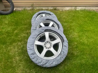 Hello, I have a set of winter tires with rims for sale. They have only been used for one winter and...
