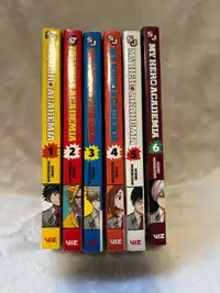 My Hero Academia Manga 1-6