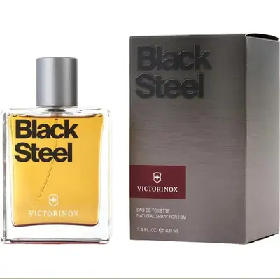 Victorinox Swiss Army Black Steel Men's Fragrance Cologne, View more