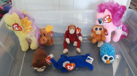 Ty Teenie Tys & Beanie Boos, Babies 8 different toys