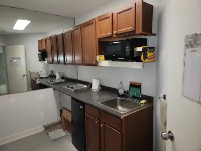 I am selling my cabinets. No countertops or sink. Base cabinet 30W, 32 H, 24D, Top 30W, 14 H, 12, D,...