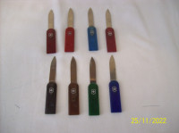 set of 8 swiss army replacement knives #0456