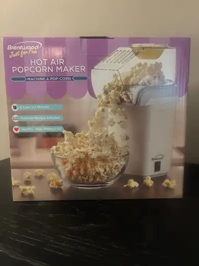 Hot Air Popcorn Maker - 8 cup, View more