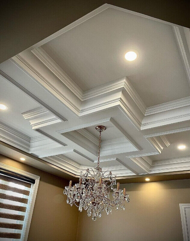 Wainscoting, coffered ceilings, accent walls installation Carpentry