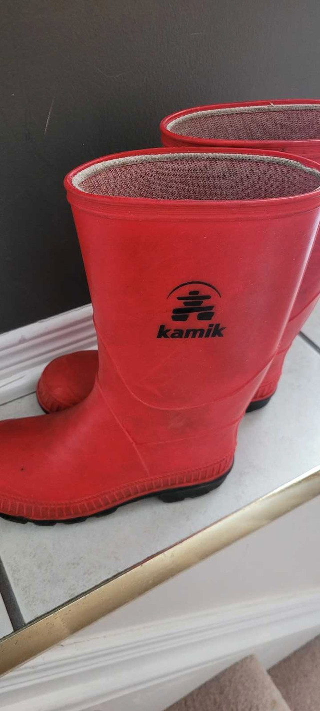 Kamik rain boots kids size 13 in Kids & Youth in Ottawa