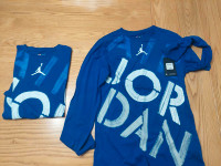 NEW - 2 x Jordan Long Sleeve shirts = $30 for both!