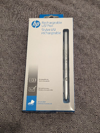 New HP Rechargeable USI Pen for Chromebooks w/ 2 Tips (8NN78AA)
