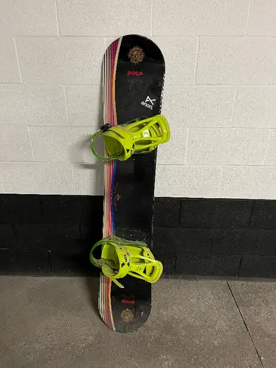 Inca Freestyle Snowboard Dual Camber (145cm), View more