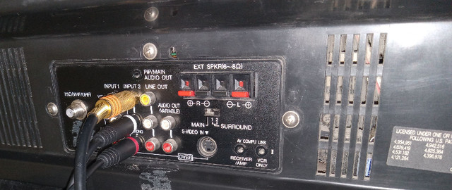 JVC AV-27BP3 28" CRT TV Retro Gaming Tested Working in TVs in Moncton - Image 4