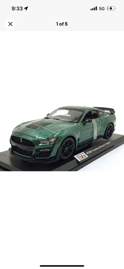 New in box special gt500 with different color and Wing(diecastkking)