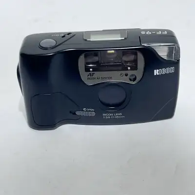Ricoh FF-9s point and shoot film camera 35 mm, View more