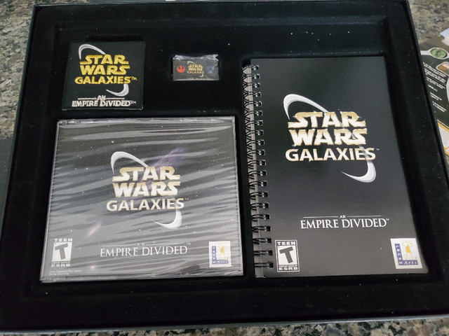 Star Wars Galaxies Empire and Divided Brand CD's never opened. in Arts & Collectibles in London - Image 2