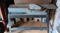 6 inch Rockwell Beaver cast iron jointer planer