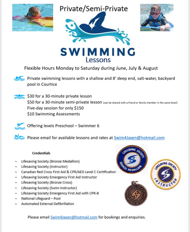 Summer Swimming Lessons in Activities & Groups in Oshawa / Durham Region