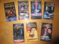 Lot 7 livres Star Trek Voyageur pour 20,00$