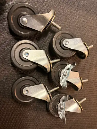 NEW - Castors - Set of 6, View more