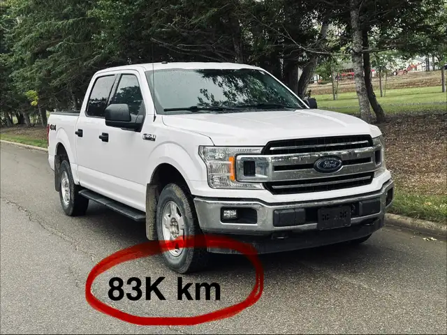 83km •2018 Ford F150 •3.5L Eco •Crew