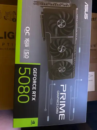 Selling my sff rtx 5080 oc edition, was bought at launch and has been used only for gaming, no overc...