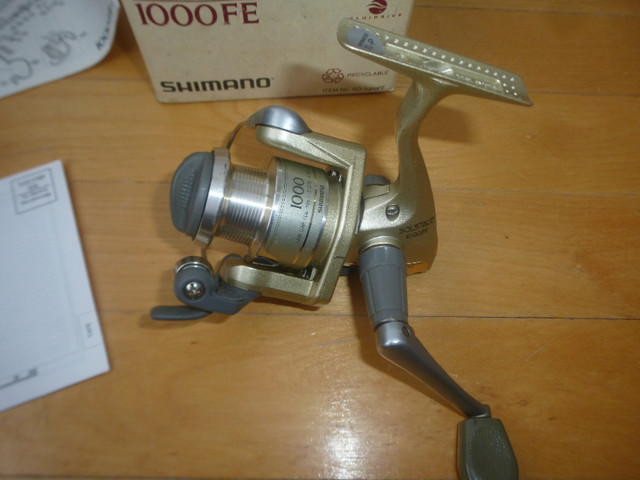 Petit moulinet peche truite, Shimano Solstace 1000FE, Fishing re dans Art et objets de collection  à Ville de Montréal - Image 2