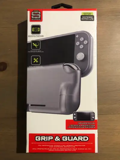 Nintendo Switch Lite Grip and Guard BNIB, View more