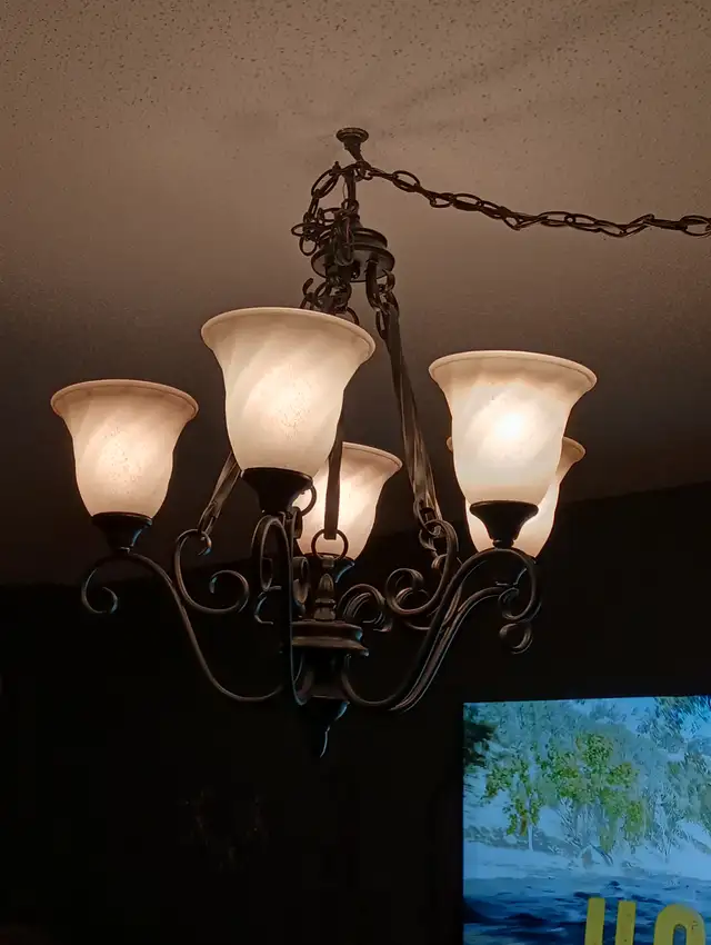 Light Fixture - Chandelier in Indoor Lighting & Fans in Kitchener / Waterloo - Image 3