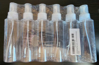 6 mini spray bottles