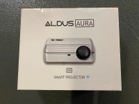Aldus Aura 8K Smart Projector with 72' Screen