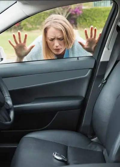 lockout of vehicle or room door, View more