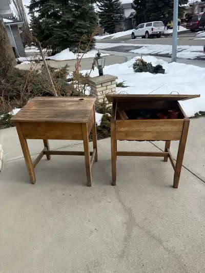 Antique School Desks , View more