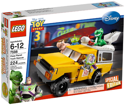 Toy Story LEGO 7598 Pizza Planet Truck Rescue, Box in good condition, Never opened.