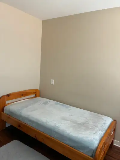 Free Twin bed and mattress, View more