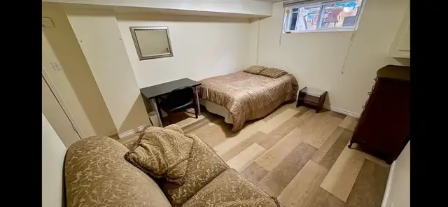 Furnished large bright room Single male $890 m all utilities
