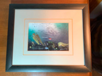 Art Deco Oil Painting “The Bottom of the Sea” 