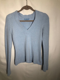 Womens Blue Sweater. Size Medium.