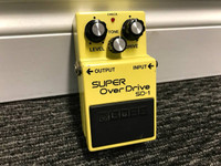 1986 BOSS SD-1 Super Overdrive Made in Japan 