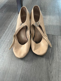 Beige Character Shoes