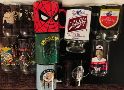 Mugs & Glasses - Display & Drinkable, View more