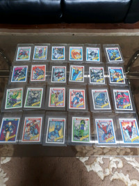 Impel marvel universe trading cards series 1 1990 lot