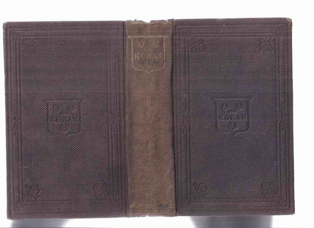 1862 Koran Commonly Called The Alcoran of Mohammed US edition in Non-fiction in Oakville / Halton Region