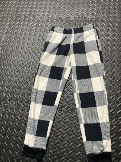 Kids pj bottoms size youth medium, new and never used and comes from a smoke free home.